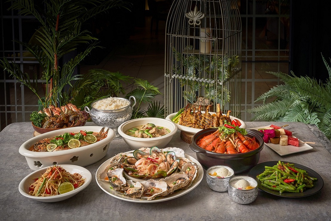 凱撒飯店連鎖發稿照：板橋凱撒 蓮花泰式餐廳精選10人組合餐