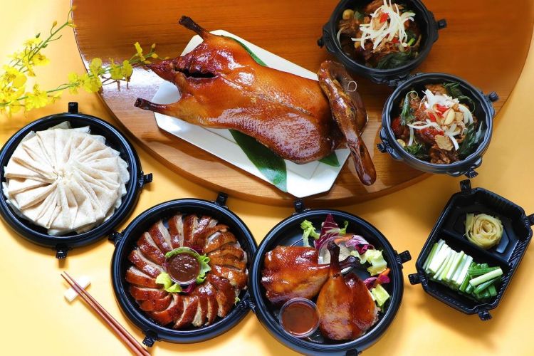老饕美味 片皮鴨三吃-板橋凱撒