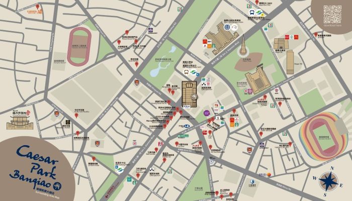 Recommended Stores Map